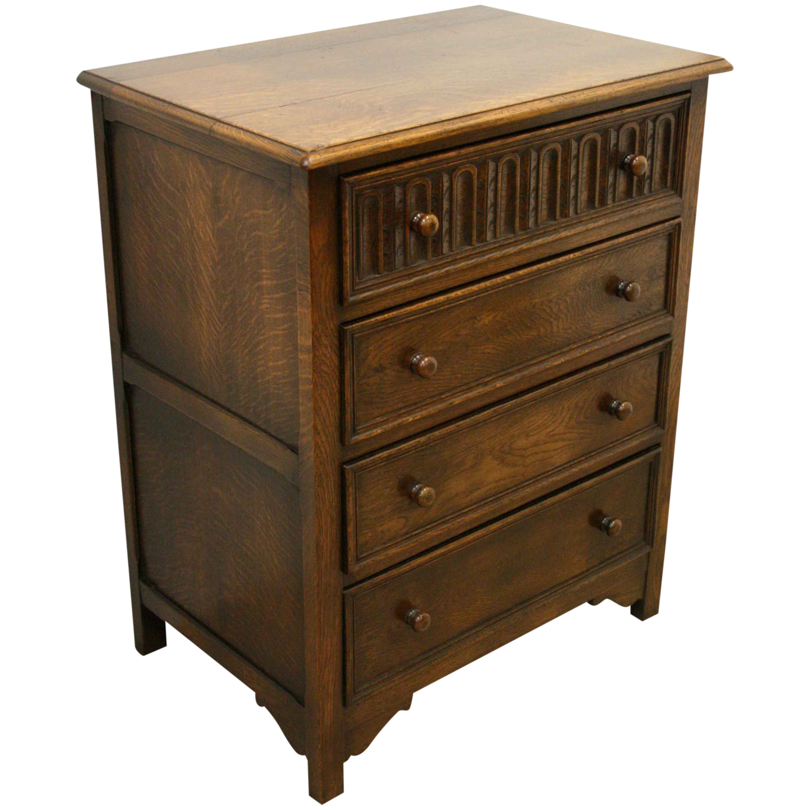 Jacobean Style Chest Of Drawers Georgian Antiques