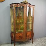 French Kingwood and Walnut Display Cabinet