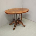 Victorian Walnut and Inlaid Centre Table