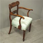 Scottish George IV Mahogany Armchair