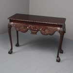 Antique Style Irish Chippendale Style Hall Table
