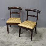 Pair of Regency Beech Side Chairs