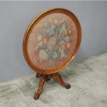 Victorian Walnut Snap Top Occasional Table