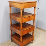 George III Mahogany Whatnot