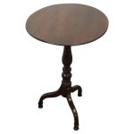 Georgian Mahogany and Yew Occasional Table