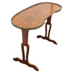 Victorian Kingwood Kidney Shaped Occasional Table