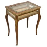 Victorian French Walnut Bijouterie Table