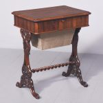 Victorian Rosewood Work Table or Sewing Table