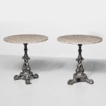 Pair of Victorian Cast-Iron Tables