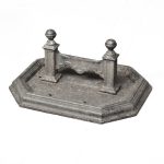 A Monumental Cast Iron Boot Scraper