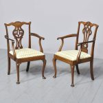 Pair of George III Style Childrens Armchairs