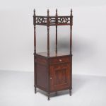 Unusual George III Mahogany Whatnot