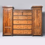 A George IV Combination Robe and Chest