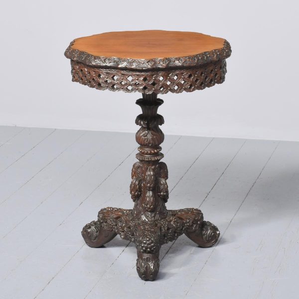 Georgian Table With Pierced Apron Georgian Table With Pierced Apron
