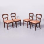 Quality Set of 4 George IV Chairs