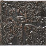 Set of 3 Printing Block Top Occasional Tables Antiques