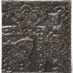 Set of 3 Printing Block Top Occasional Tables Antiques