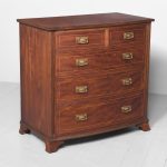 George III Style Bow-Fronted Chest