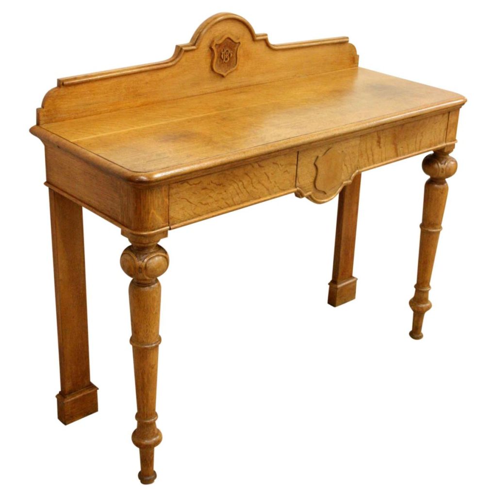 Victorian oak hall table georgian antiques