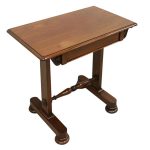 William IV Mahogany Side Table