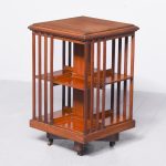 Quality Mahogany Revolving Bookcase