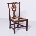 George III Country Chippendale-Style Mahogany Chair