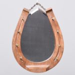Horseshoe Shaped Wall Mirror