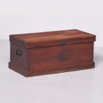 George IV Solid Teak Trunk
