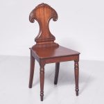 George IV Pelta Back Hall Chair