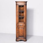 Neat Sized Oak Corner Cabinet