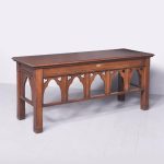 Large Gothic Pine Side Table