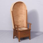A Large Named Hooded Orkney Chair