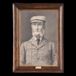 Large Framed Photo-Print of a Golfer