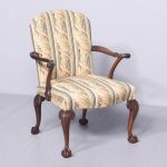 George III Style Mahogany Armchair