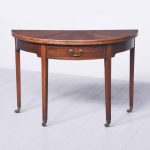 George III Mahogany Tea Table