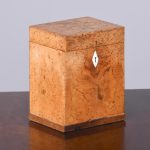 George IV Mulberry Tea Caddy