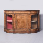 Victorian Burr-Walnut, Ormolu and Inalid Credenza