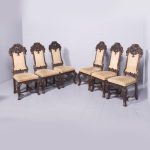 Exhibition Quality Set of 6 Oak Dining Chairs