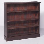 Neat Sized Mahogany Open Bookcase