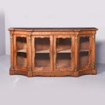 Mid-Victorian Burr Walnut Credenza