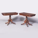 Antique Games Tables: A Short History 12 Pair of Regency Card Tables/Dining Table