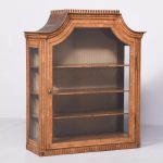 French Walnut Hanging or Floor standing Cabinet