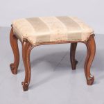 Antique Stools: A Short History 23 Quality Mid Victorian Cabriole-Leg Mahogany Framed Stool