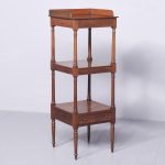 George III Mahogany Whatnot