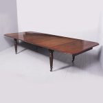 Gillow's Style Mahogany Dining Table