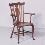Stylish Victorian Mahogany Windsor Chair 