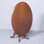 A Mid-Victorian Mahogany Oval Top Breakfast Table