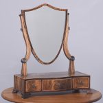 Serpentine Fronted Toilet Mirror