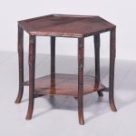 Unusual Qing Period Chinese Hexagonal Hongmu Occasional Table