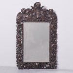 Magnificent Large Carved Renaissance-Style Bevel Edge Wall Mirror